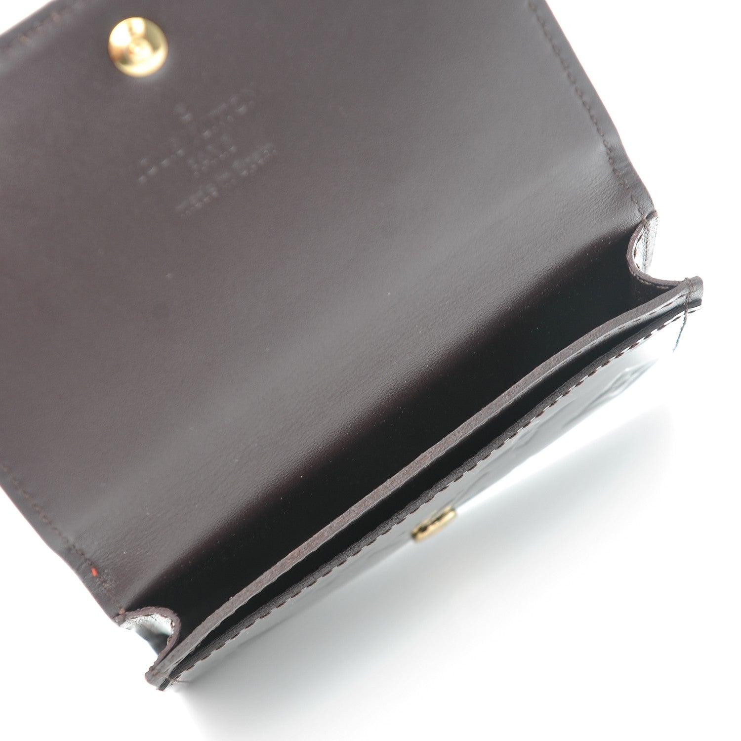Louis Vuitton Vernis Business Card Holder Amarante 5 of 6