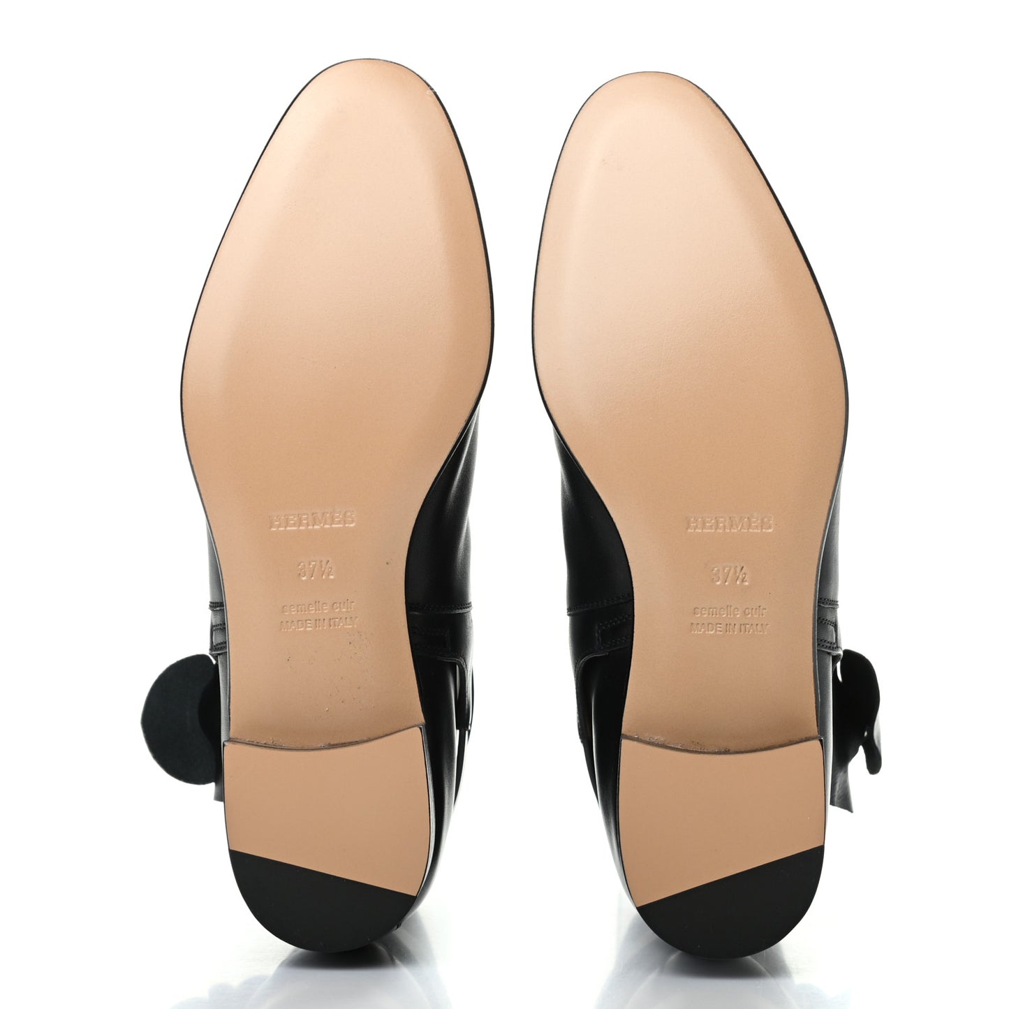 Calfskin Neo Low Boots 37.5 Black