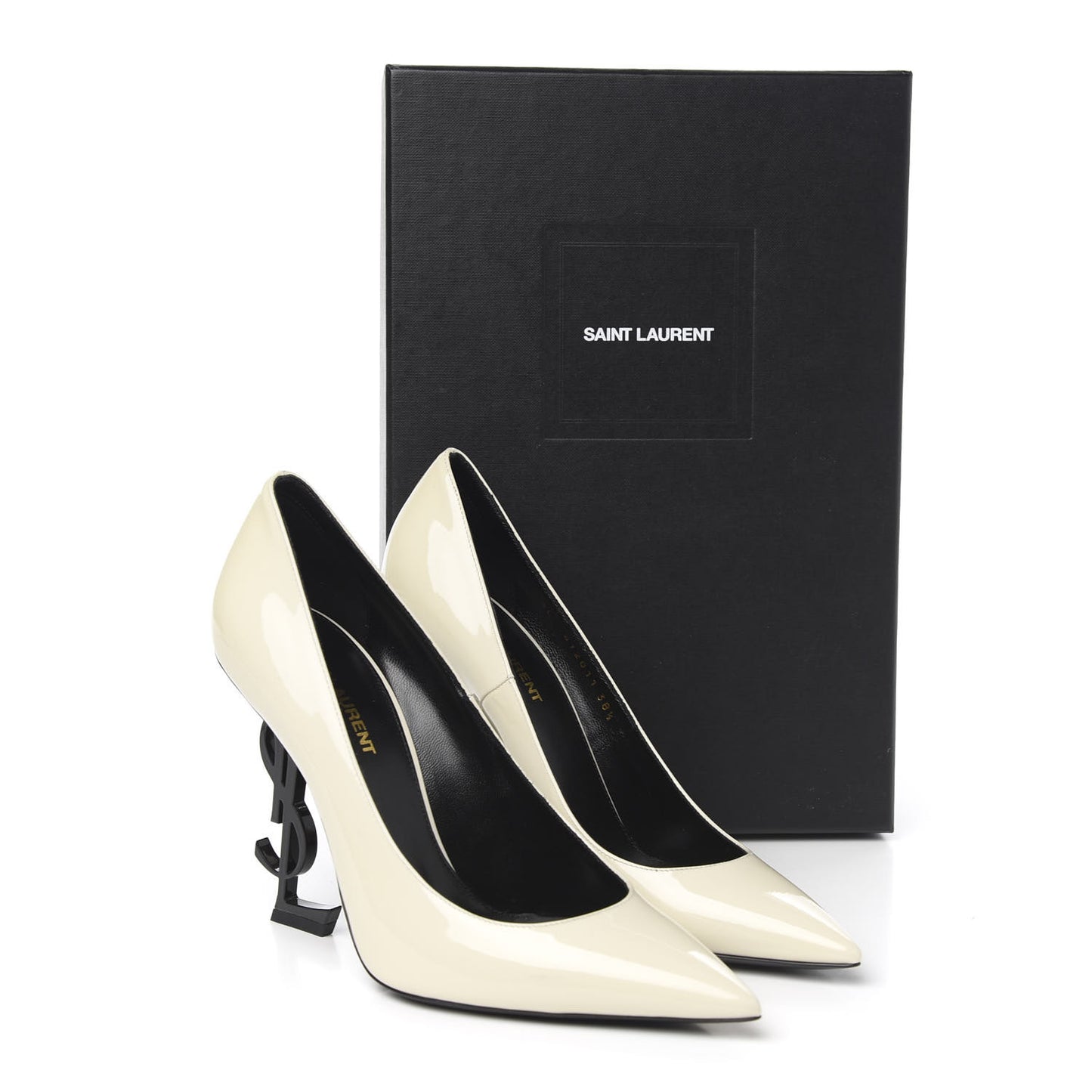 Calfskin Opyum 100 Pumps 38.5 White