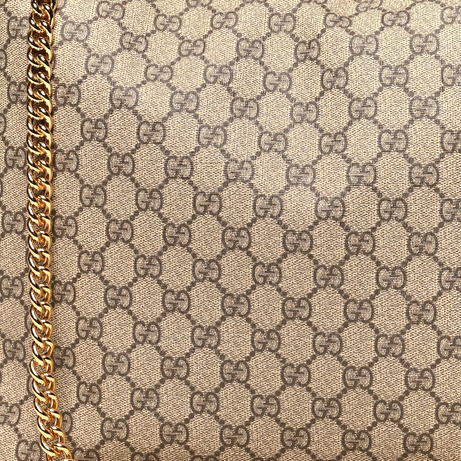Gucci GG Supreme Monogram Large Linea A Hobo Light Brown 9 of 11