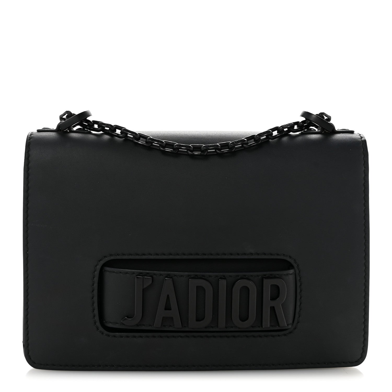 Christian Dior Ultra Matte Calfskin J'Adior Chain Flap Bag Black 1 of 15