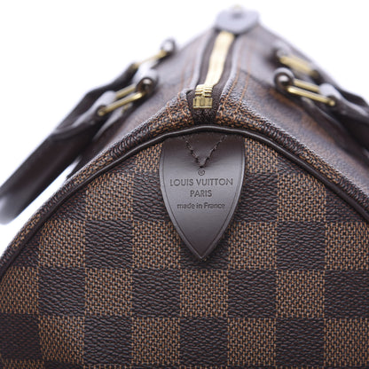 Louis Vuitton Damier Ebene Speedy 30 8 of 9