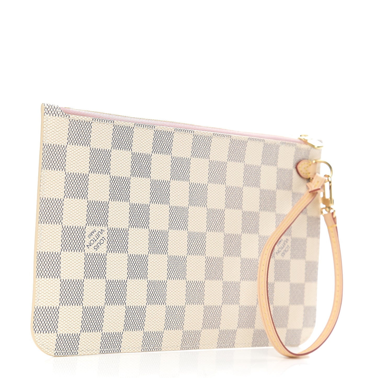 Damier Azur Neverfull MM GM Pochette Rose Ballerine