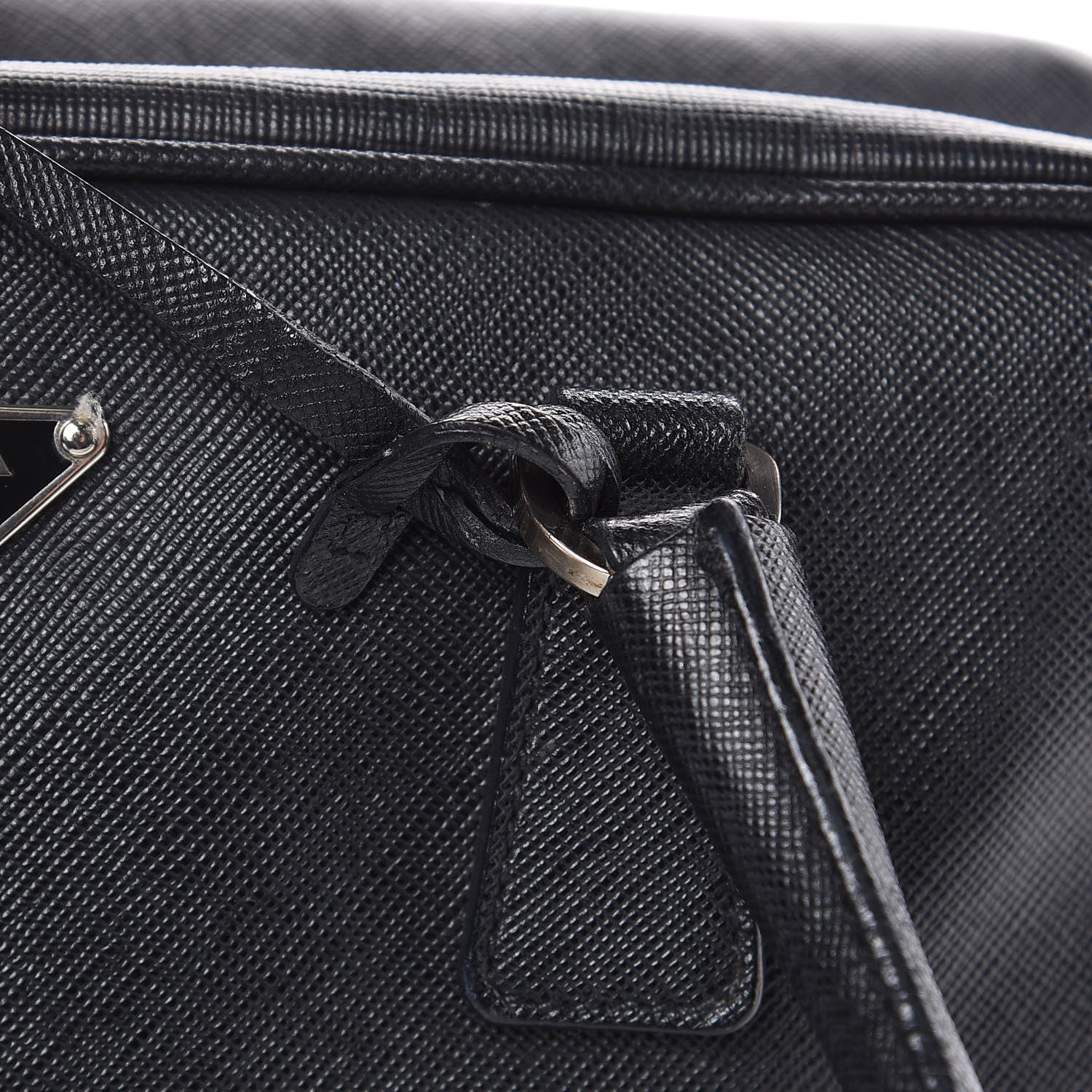 Prada Saffiano Lux Tote Bowler Black 14 of 14