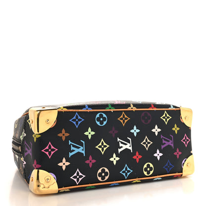 Louis Vuitton Monogram Multicolor Trouville Black 4 of 12