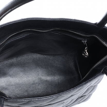 Chanel Caviar Medallion Tote Black 5 of 7