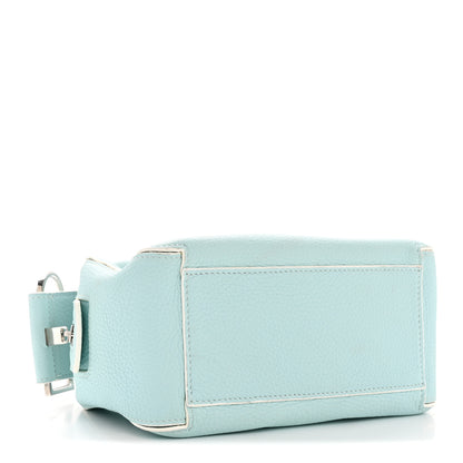 Delvaux Taurillon Soft Mini Cool Box Satchel Light Blue 4 of 13