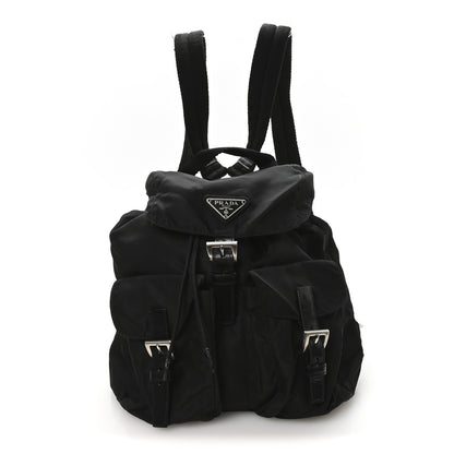 Prada Tessuto Nylon Vela Small Backpack Black 1 of 10