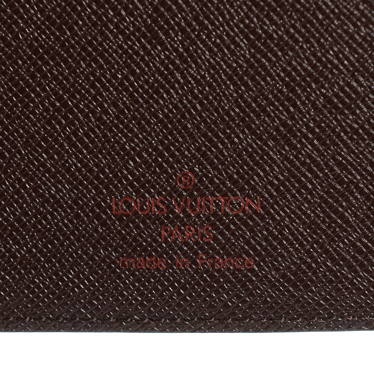 Damier Ebene Medium Ring Agenda Cover