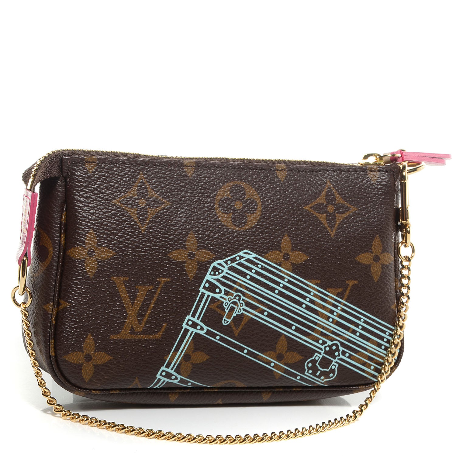 Louis Vuitton Monogram 2014 Christmas Animation Mini Pochette Accessories 3 of 8