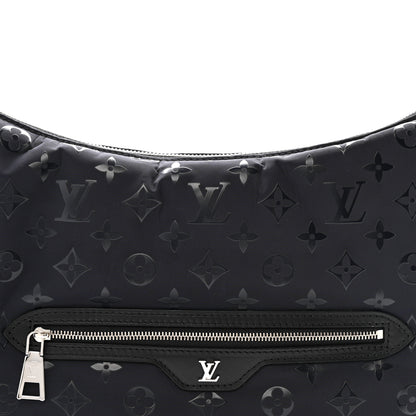 Louis Vuitton Nylon Monogram Loop Pocket Hobo Polar Night 7 of 11