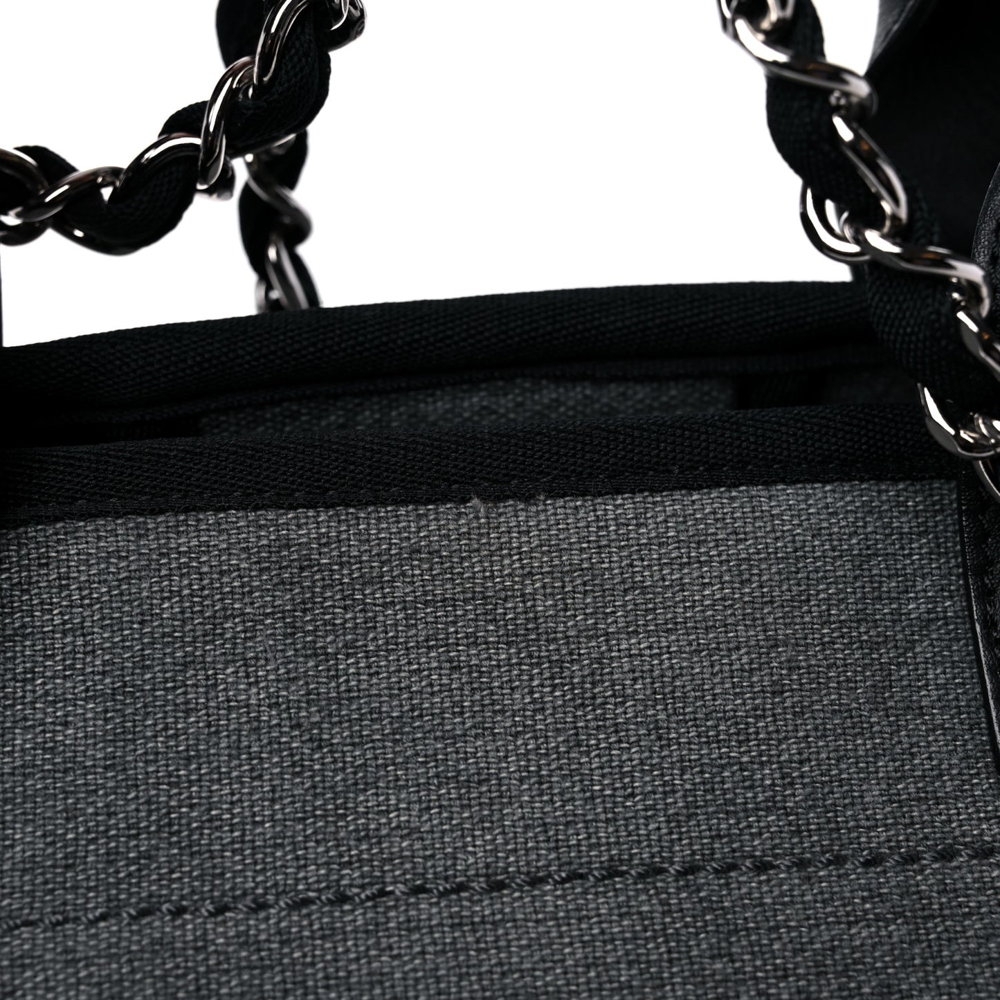 Canvas Medium Deauville Tote Grey