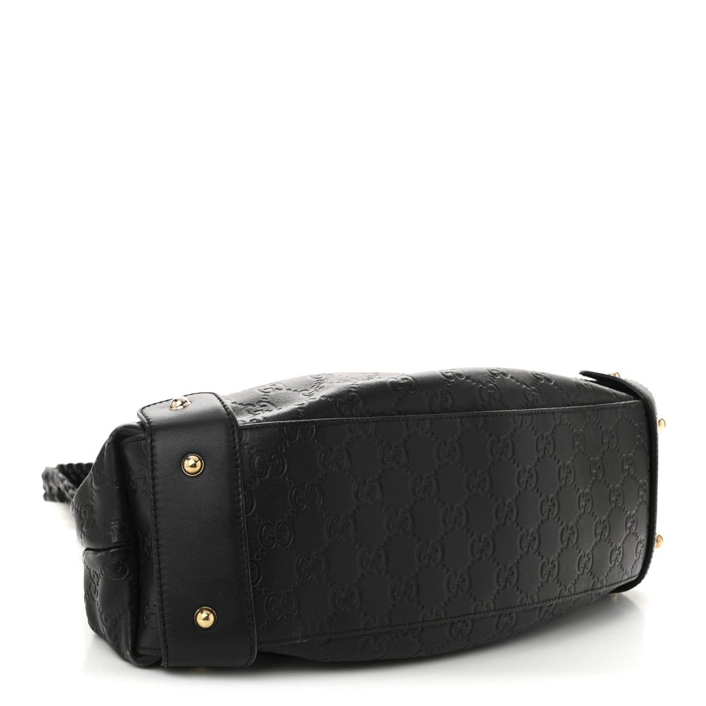 Guccissima Small Pelham Shoulder Bag Black