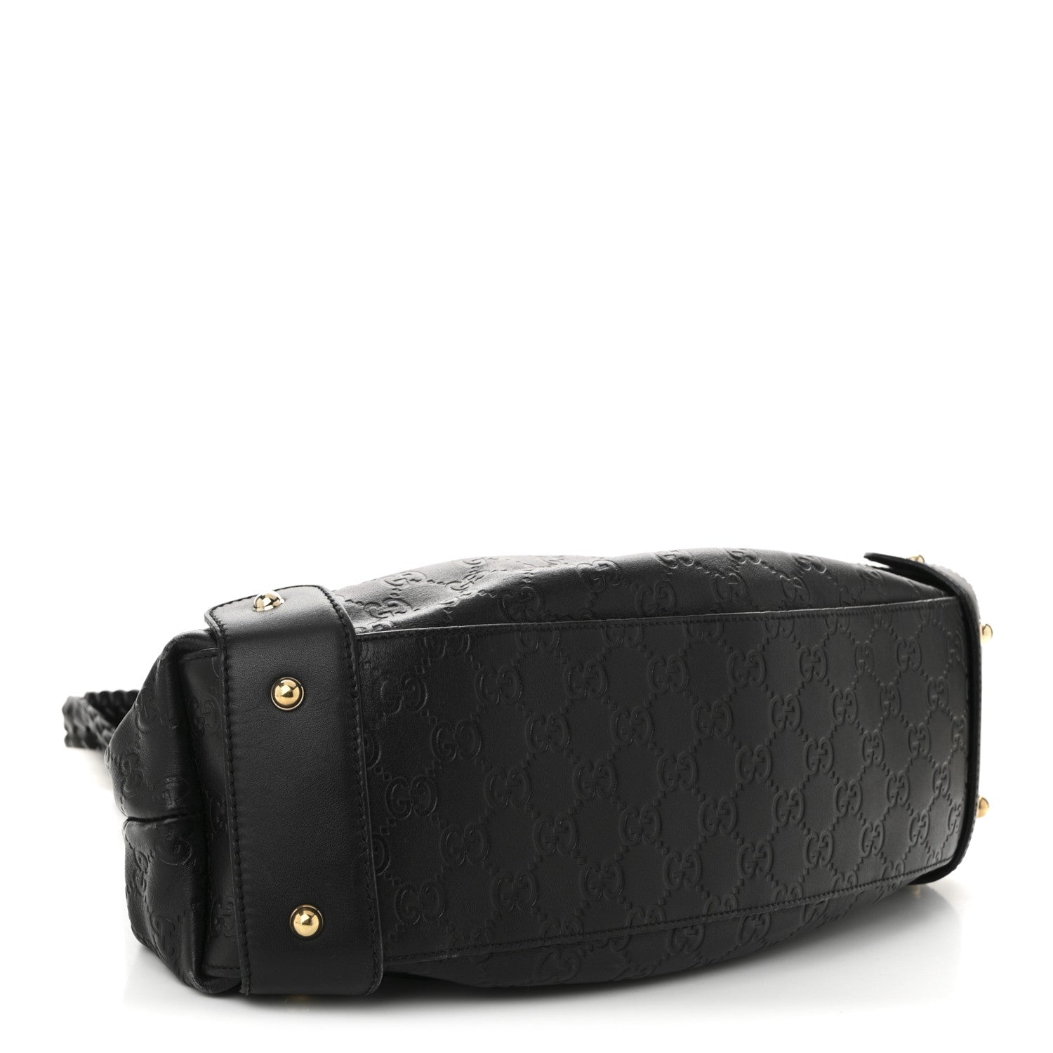 Gucci Guccissima Small Pelham Shoulder Bag Black 4 of 10