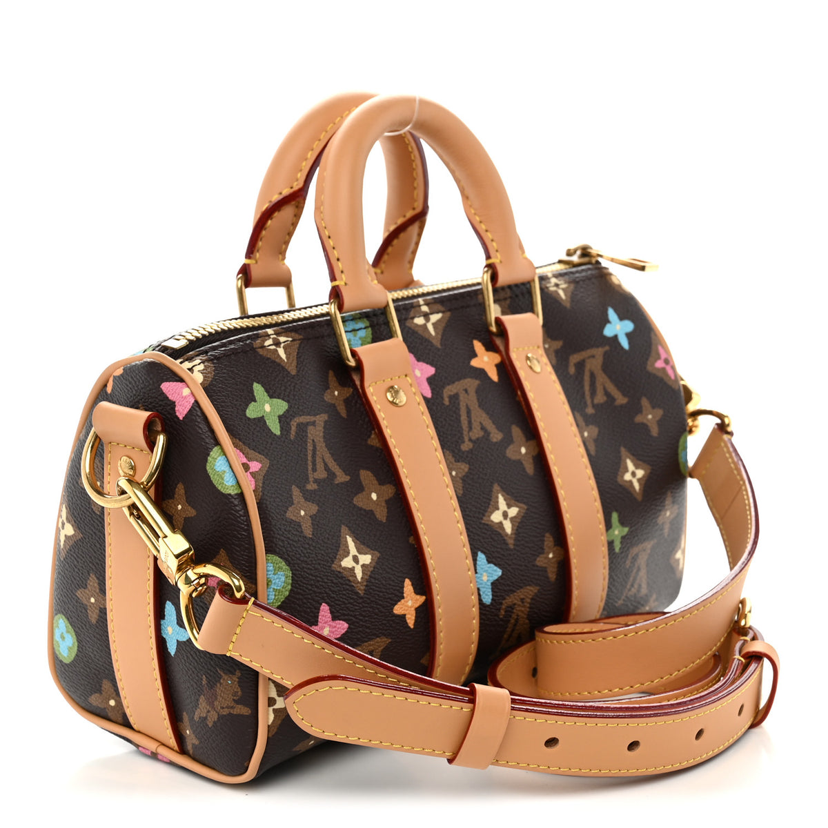 Monogram Craggy Keepall Bandouliere 25 Chocolate