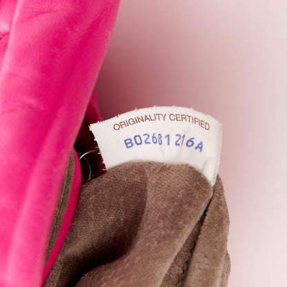 Bottega Veneta Nappa Intrecciato Medium Veneta Hobo Fuchsia 8 of 11