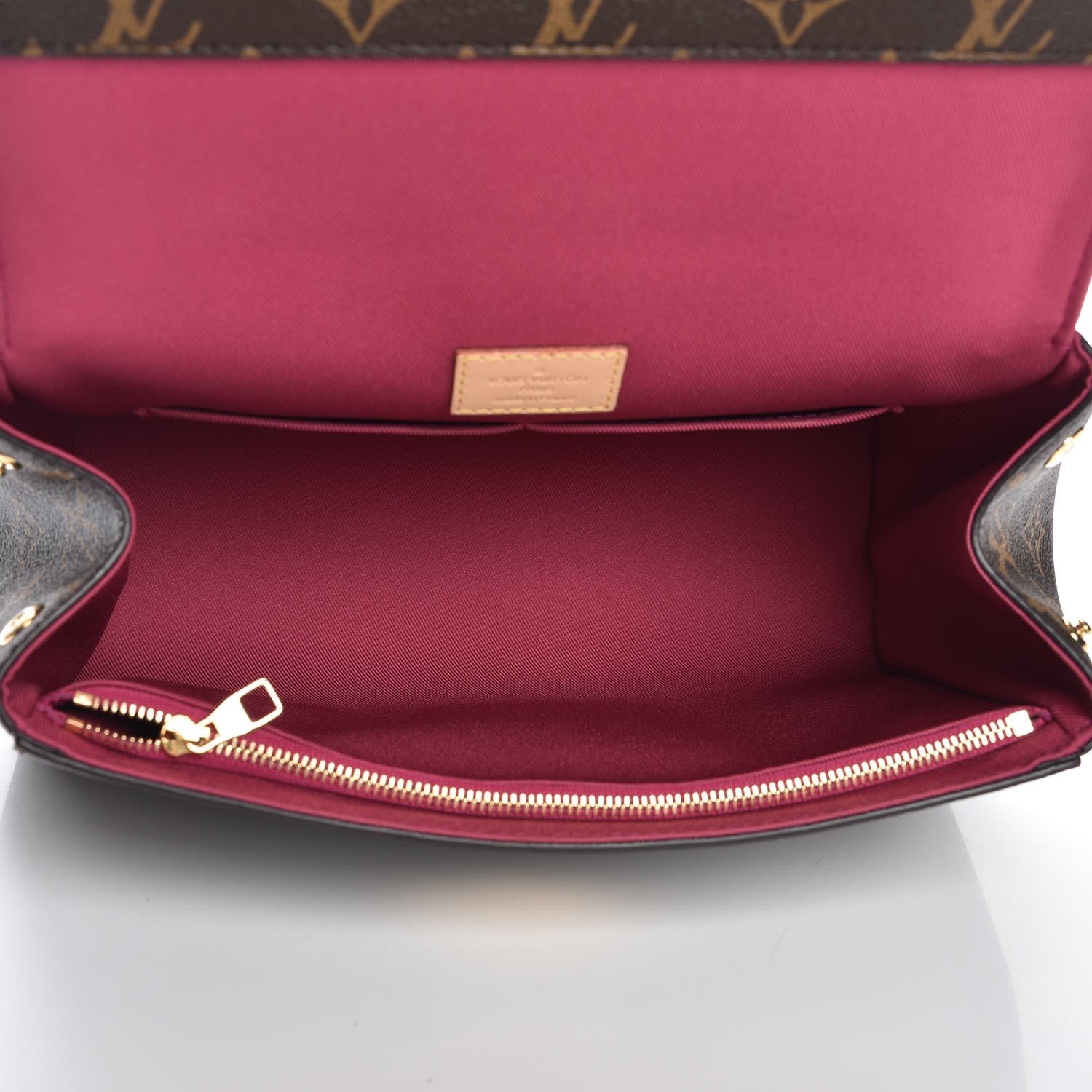 Louis Vuitton Monogram Cluny BB Bordeaux Fuchsia 5 of 7