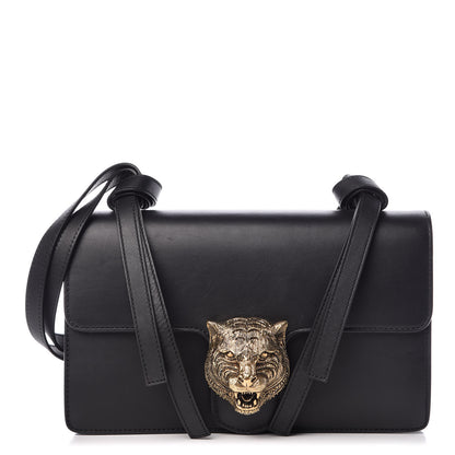 Gucci Calfskin Animalier Shoulder Bag Black 1 of 12