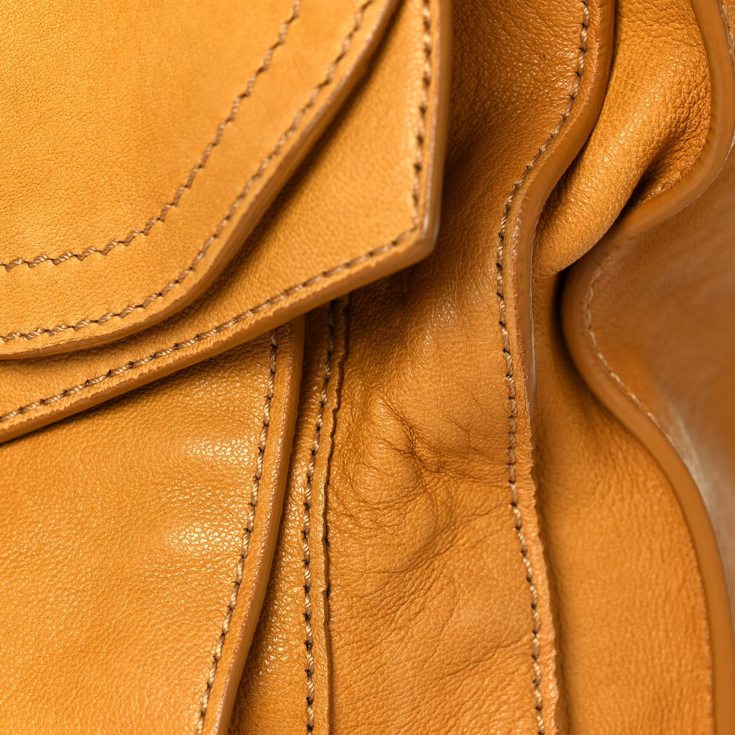Lambskin Large PS1 Satchel Mustard