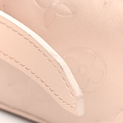 Louis Vuitton Lambskin Embossed Monogram Fall In Love Sac Coeur Light Pink 11 of 12
