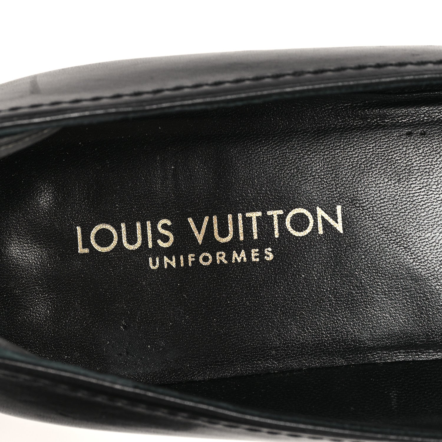 Louis Vuitton Calfskin Uniformes Ballet Flats 38.5 Black 8 of 9