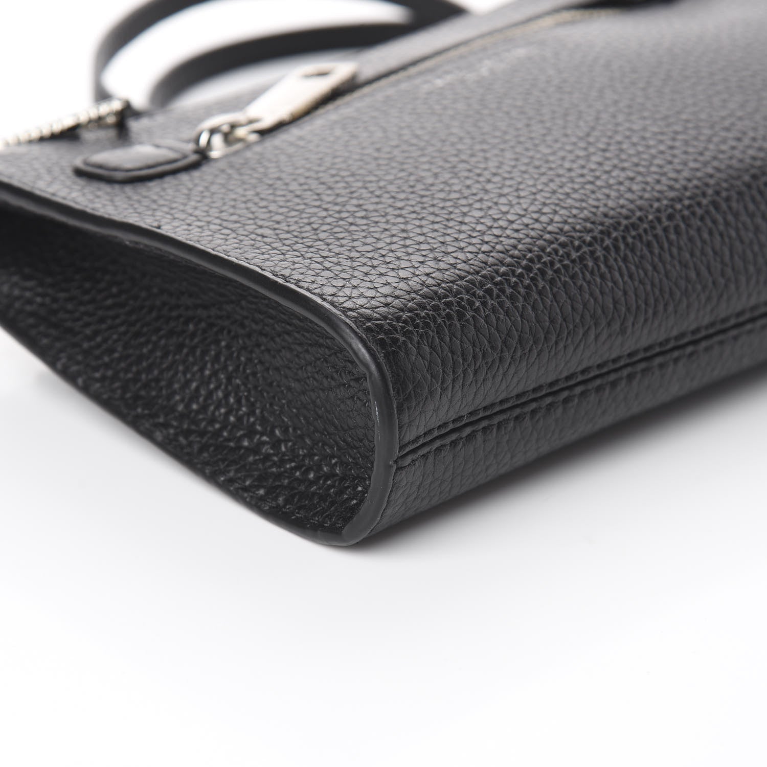 Marc Jacobs Grained Calfskin Small Recruit Crossbody Black 7 of 8
