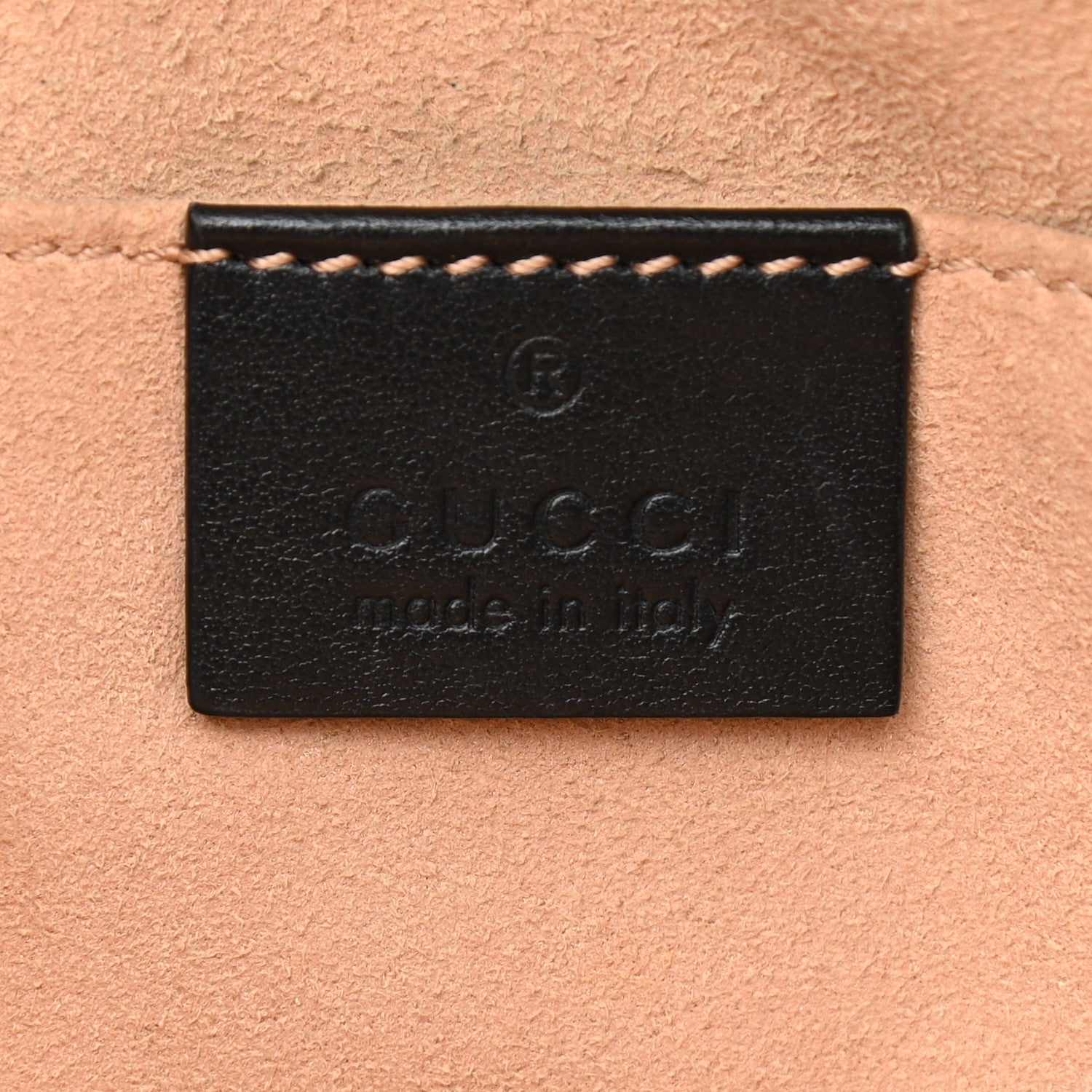 Gucci Calfskin Matelasse Small GG Marmont Chain Shoulder Bag Black 6 of 11