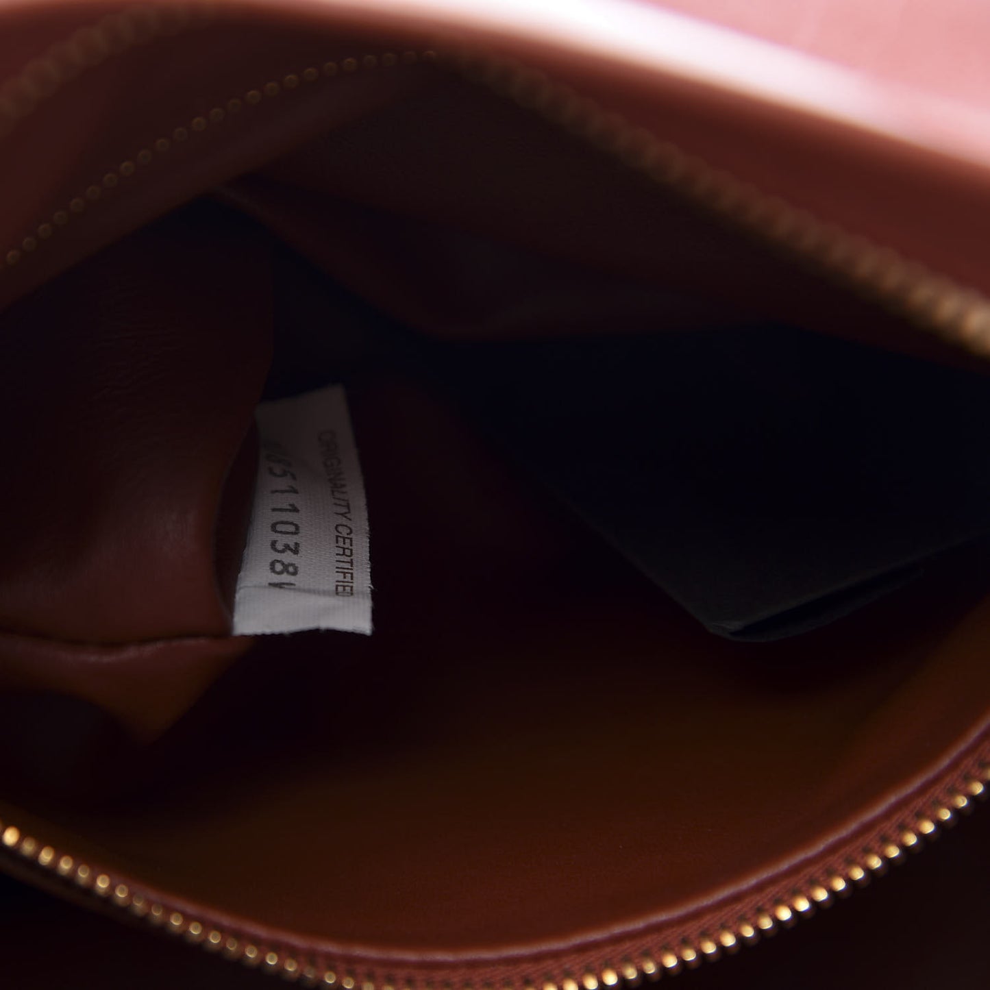 Supple Calfskin BV Twist Rust