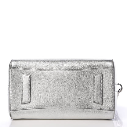 Givenchy Metallic Sugar Goatskin Small Antigona Silver 15 of 15
