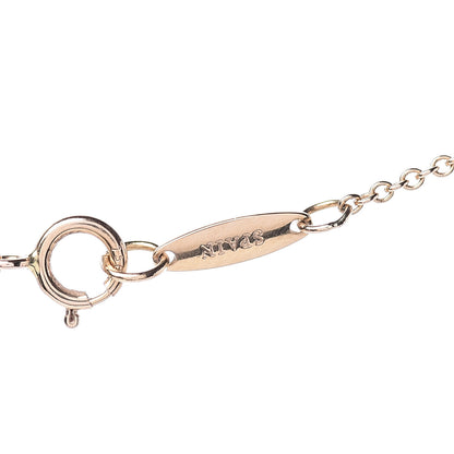 Tiffany 18K Rose Gold Diamond .16ct Elsa Peretti Diamonds by the Yard Pendant Necklace 5 of 8
