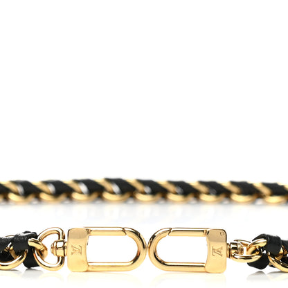 Louis Vuitton Calfskin Multi Pochette Chain Shoulder Strap Black Gold 3 of 3