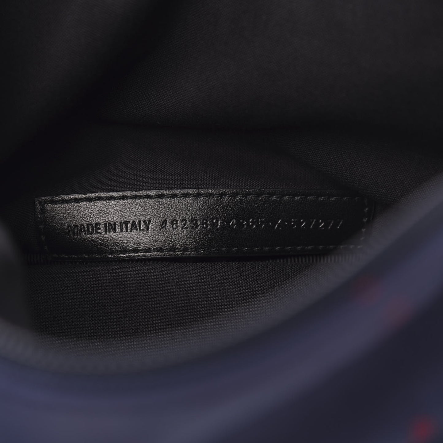 Twill Nylon Allover Logo Explorer Beltpack Bleu Canopee Rouge
