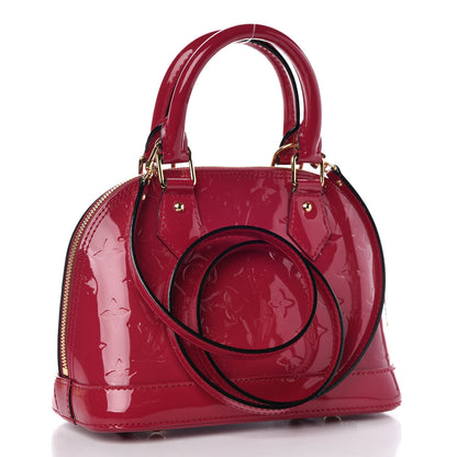 Louis Vuitton Vernis Alma BB Rose Indien 3 of 6