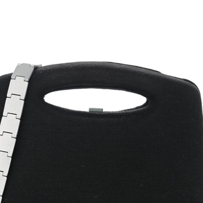 Chanel Jersey Millennium 2005 Hard Case Crossbody Bag Black 9 of 12