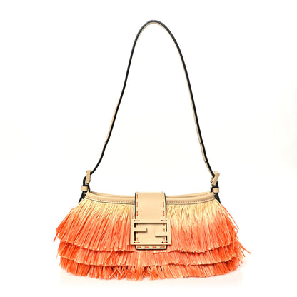 Fendi Raffia Effect Baby B Faded Orange 1 of 10