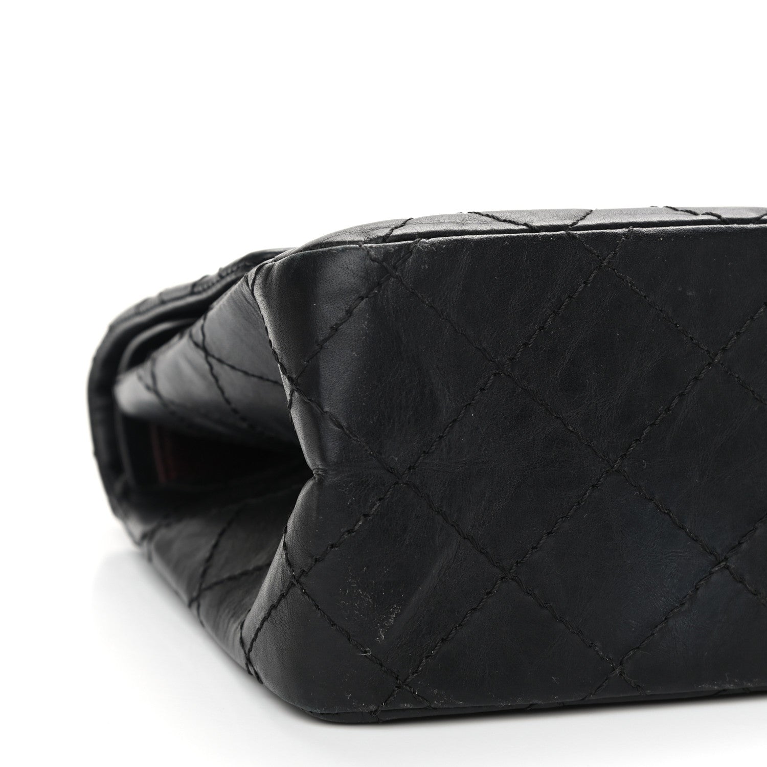 Chanel Aged Calfskin Quilted 2.55 Reissue 226 Flap Black 9 of 12
