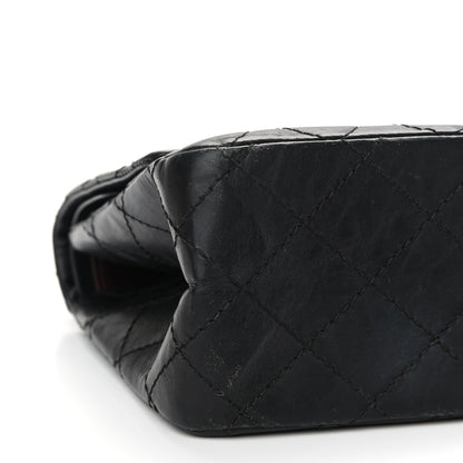 Chanel Aged Calfskin Quilted 2.55 Reissue 226 Flap Black 9 of 12