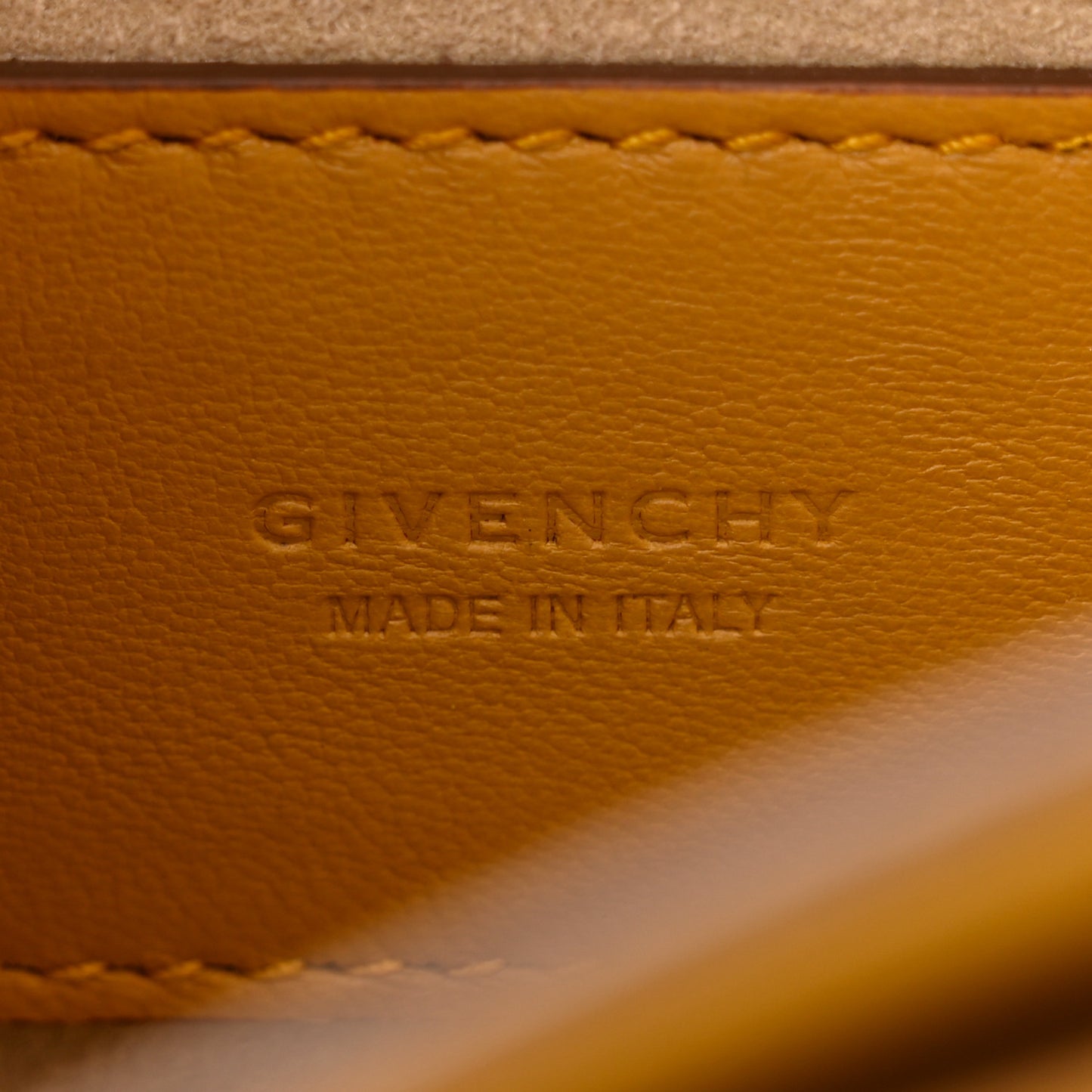 Goatskin Quilted GV3 Mini Pocket Convertible Bag Golden