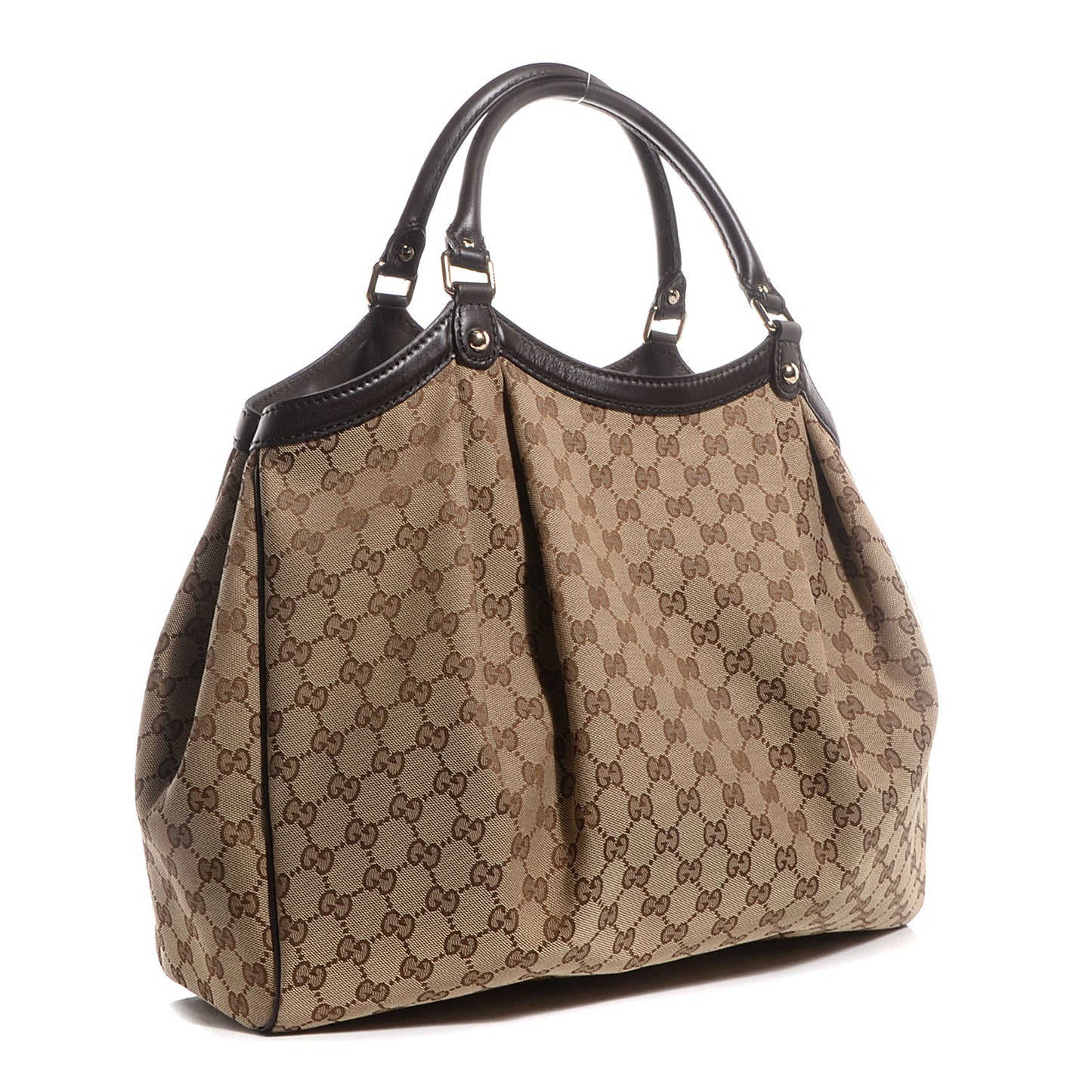 Monogram Large Sukey Tote Dark Brown