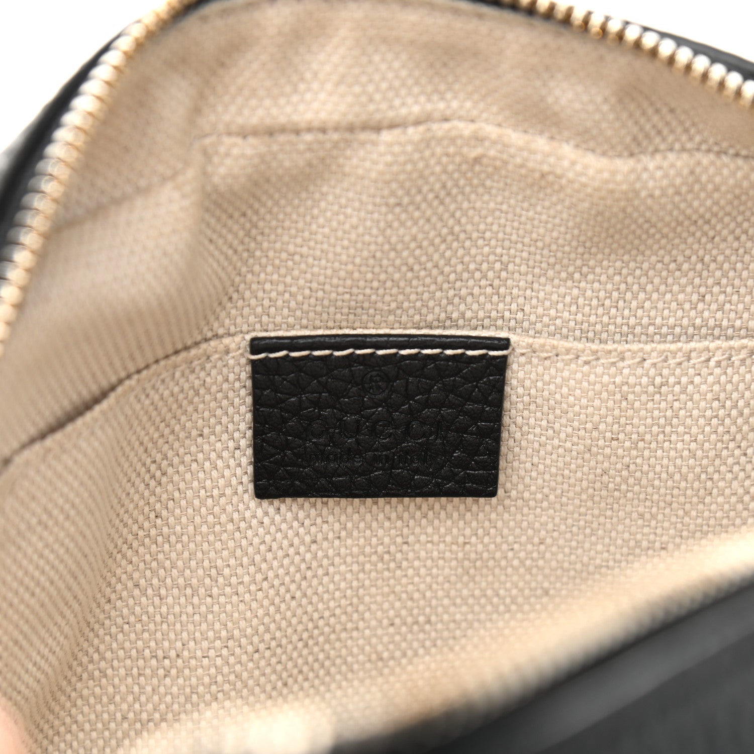 Gucci Pebbled Calfskin Small Soho Disco Bag Black 6 of 10