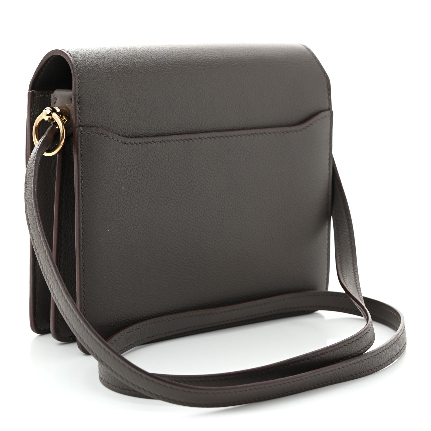 Hermes Evercolor Mini Sac Roulis Gris Etain 2 of 10