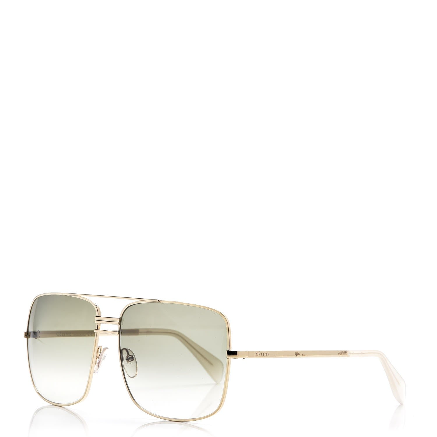 Celine Metal Sunglasses CL 41808/S Gold 1 of 7