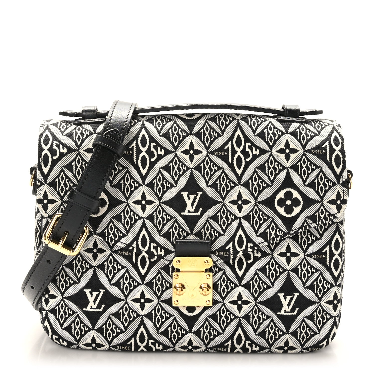 Louis Vuitton Jacquard Since 1854 Pochette Metis Grey 1 of 9