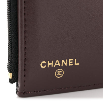Chanel Caviar Quilted Compact Flap Wallet Black 6 of 7