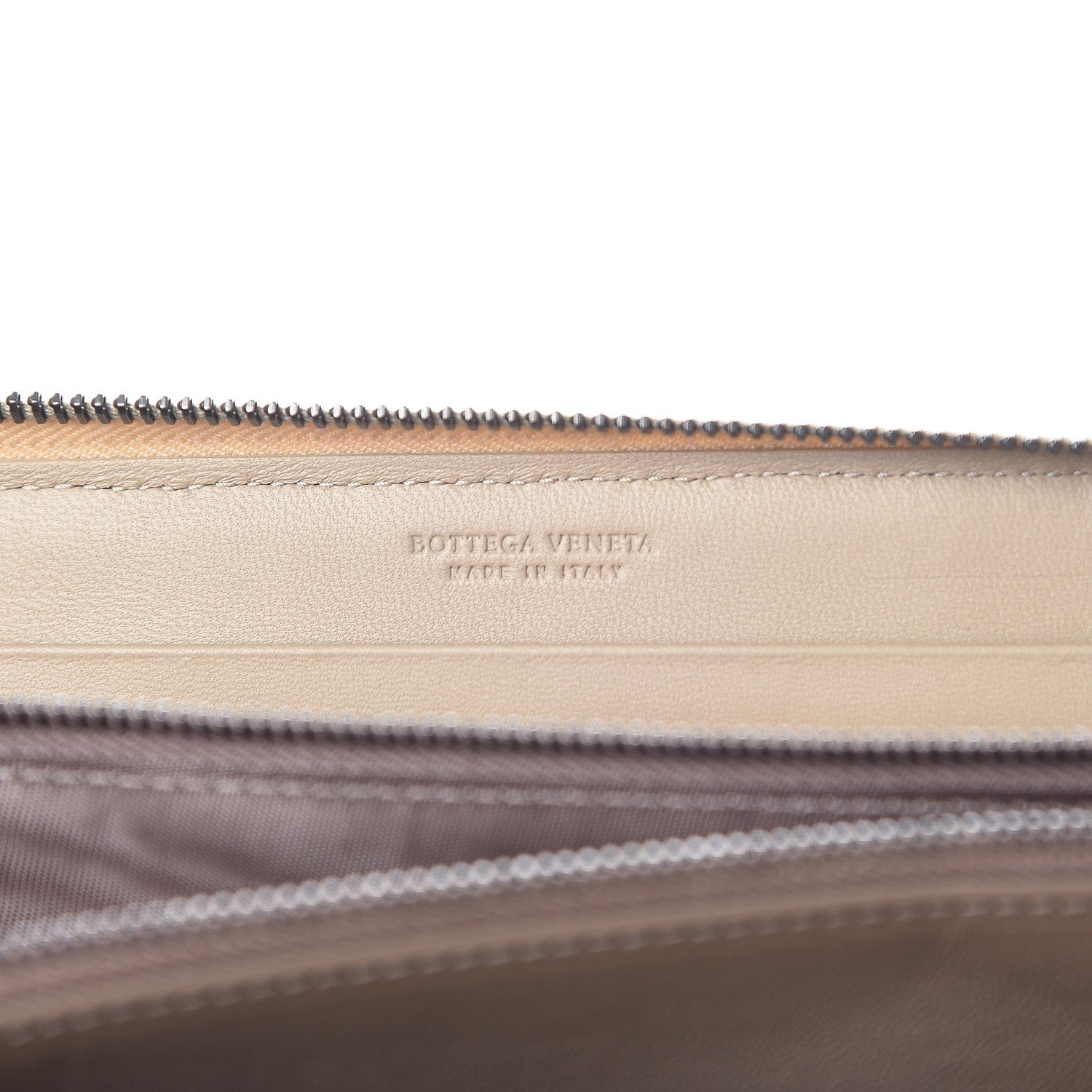 Bottega Veneta Nappa Intrecciato Zip Around Wallet Mink Multicolor 8 of 10
