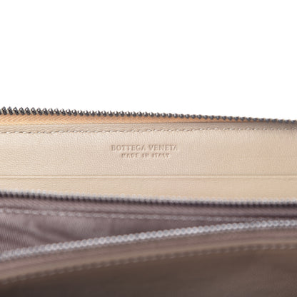 Bottega Veneta Nappa Intrecciato Zip Around Wallet Mink Multicolor 8 of 10
