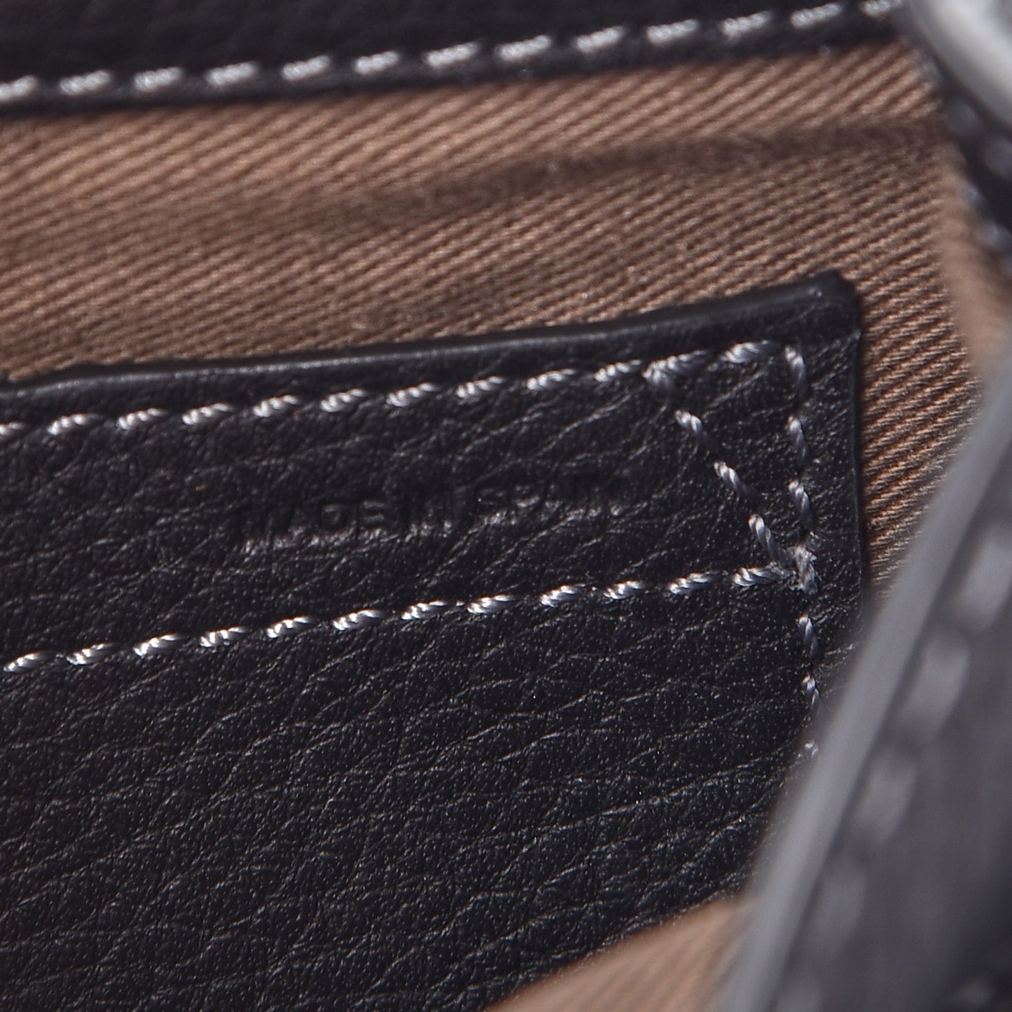Calfskin Mini Marcie Round Crossbody Bag Black