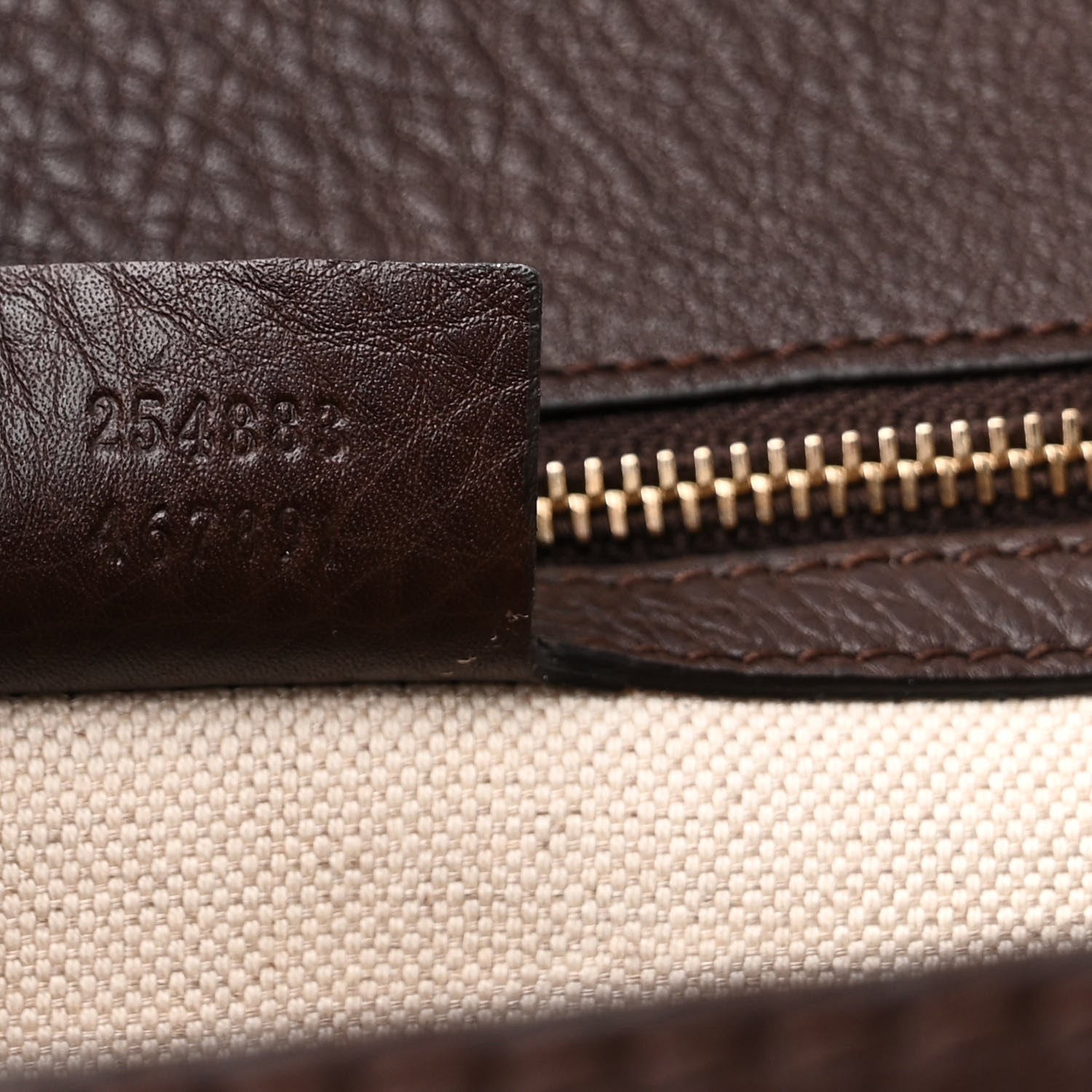 Gucci Monogram Large New Bamboo Top Handle Bag Brown 7 of 11