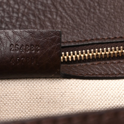 Gucci Monogram Large New Bamboo Top Handle Bag Brown 7 of 11