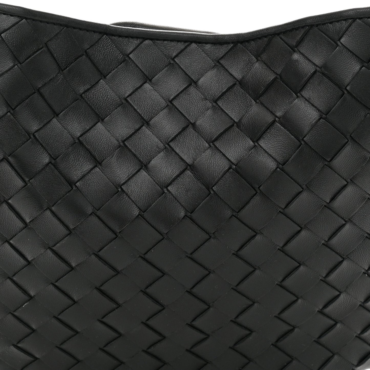 Nappa Intrecciato Sardine Bag Black